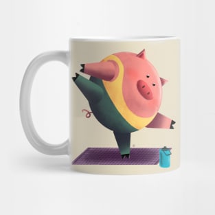 Yoga Pig Mug